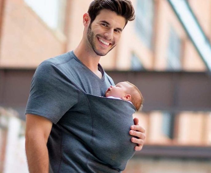 baby carrying shirt for dads