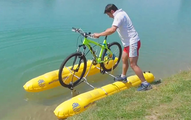 water pedal bike