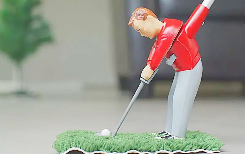 Mini Golfing Man Game Indoor