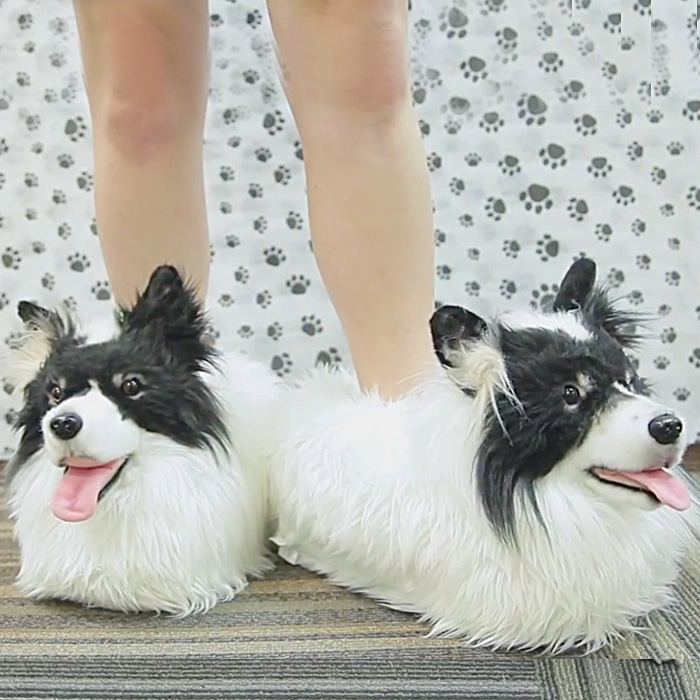 custom clones dog slippers