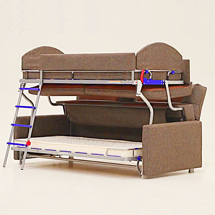 Best Sofa To Bunk Bed Clever Space Saving Furniture Thesuperboo