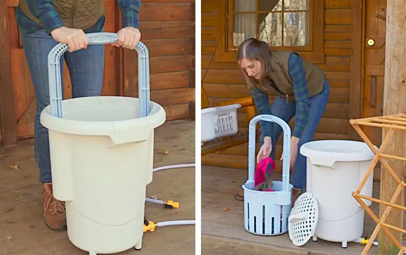 Washing Clothes in a Bucket - Cheap RV Living