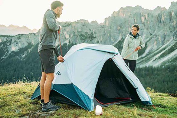 2 seconds easy tent: Decathlon's quick set up family camping tent for 2 ...