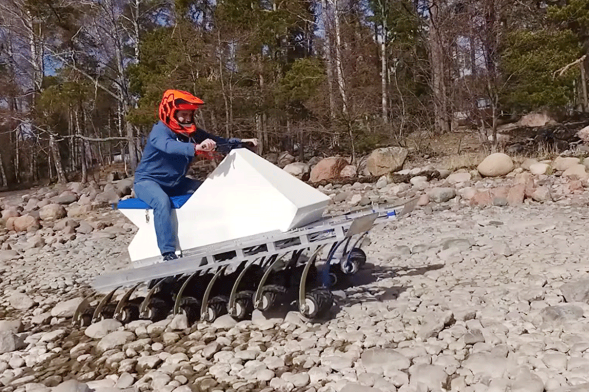 18-wheel-drive electric ATV: A game-changer in the world of off-roading