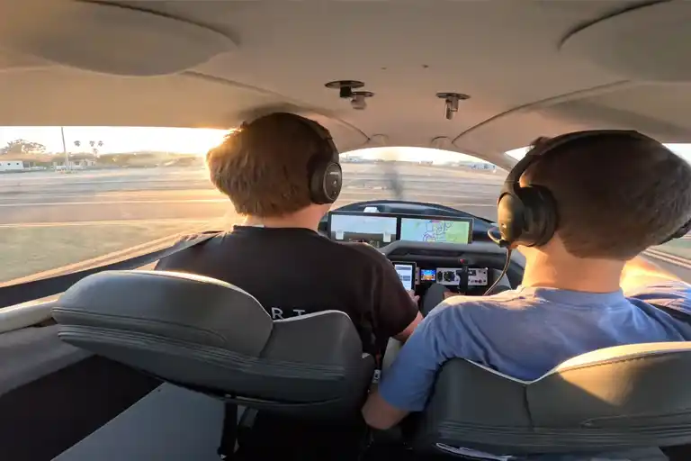 Intuitive side-stick control makes the Airhart Sling easy to fly for anyone.