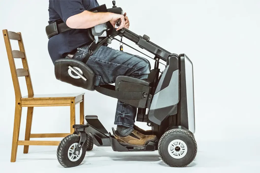 Compact 16.5-inch width fits comfortably in tight indoor spaces.