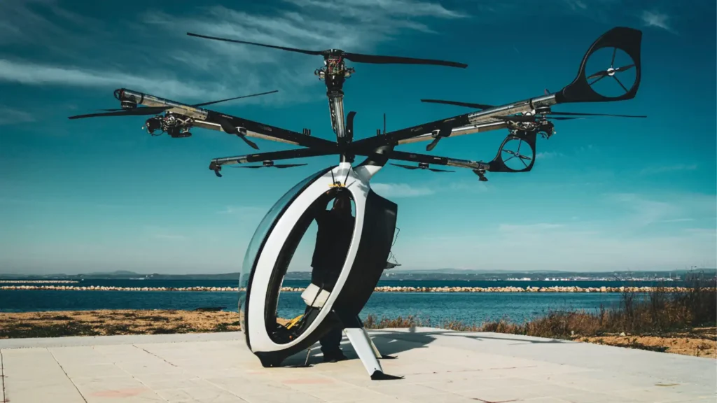 The hybrid-electric propulsion system allows for up to two hours of continuous flight.